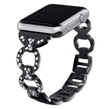 Women Stainless Steel Strap for Apple Watch 40mm 44mm iwatch 5 4 Band Diamond Bracelet for Apple Watch 38mm 42mm Series 3 2 1