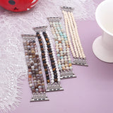 Fashion Jewelry Watch Strap for Iwatch 5 4 3 Bracelet Bead String Wristband Replacement Apple Watchband Women Girl Wriststrap
