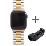 Band For Apple Watch 4 5 44mm 40mm 42mm 38mm 1/2/3 Metal Stainless Steel Bracelet Strap for iWatch Series Accessories