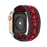 Elastic Watch Band for Apple Watch 5 6 4 Scrunchie Band 38mm 40mm 42mm 44mm Casual Women Strap Bracelet for iwatch series 6 5 4