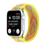 Elastic Watch Band for Apple Watch 5 6 4 Scrunchie Band 38mm 40mm 42mm 44mm Casual Women Strap Bracelet for iwatch series 6 5 4