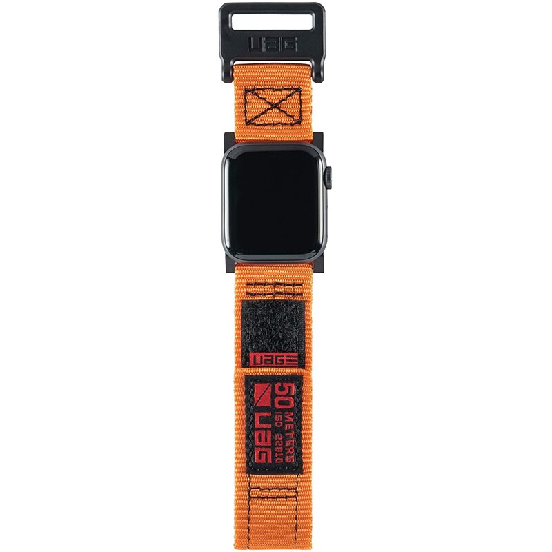 Outdoor Nylon Strap For Apple Watch Band 44mm 40mm 38mm 42mm Belt Bracelet iWatch Series Bands 6 SE 5 4 3 Men's Sports Wristband