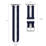 Nylon Watchband For Apple Watch Bands Series 6 5 4 SE 40mm 44mm Sports Breathable Bracelet For iWatch Band 6 5 3 38mm 42mm Strap