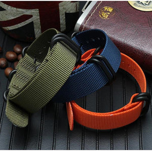 NATO strap For Apple watch band 44mm 40mm iWatch band 42mm 38mm Sports Nylon belt correas bracelet Apple watch 6 se 5 4 3 2 1
