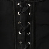 Women Gothic Sexy Striped Straps Underbust Corset Vest Waist Cincher Body Shaper Slim Corset Bustier Lingerie Top Plus Size