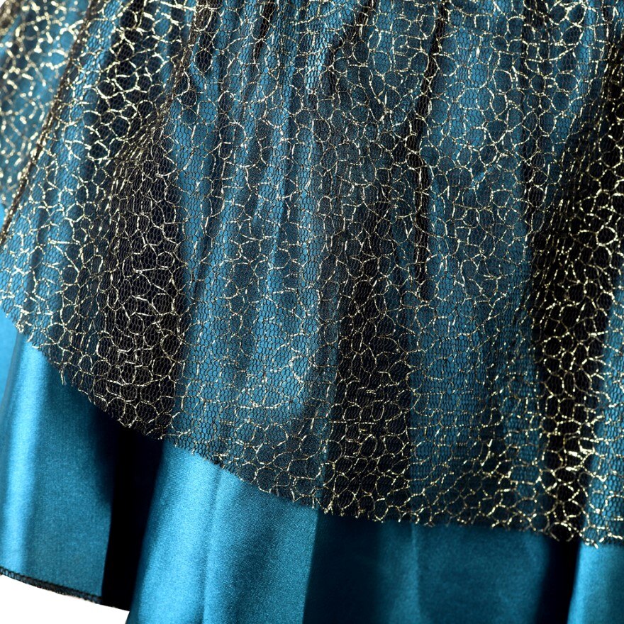 Women Multilayer Sexy Peacock Mesh Lace Pleated Tulle Mini Tutu Skirt Adult Fashion Party Dance Skirts Black/Blue Plus Size