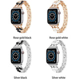 Jewelry Strap for Apple Watch Band 6 44mm 40mm 42mm 38mm Diamond Metal for iWatch Bands Serie SE 6 5 4 3 Wrist Bracelet