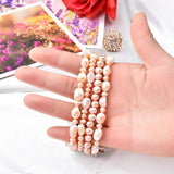 Bracelet Beadeds for Apple Watch Band 44mm 40mm 42mm 38mm Girl Cute Handmade Fashion Elastic Pearl Strap IWatch Series 5 4 3 2 1