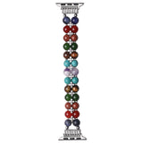 Bracelet For Apple Watch Se 44mm Strap Correa Woman Bling Pearl Beads Elastic Iwatch 3 Bands 38mm 40mm Wristband Accessories