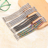 Fashion Jewelry Watch Strap for Iwatch 5 4 3 Bracelet Bead String Wristband Replacement Apple Watchband Women Girl Wriststrap