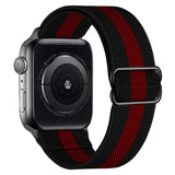 Scrunchie Strap for Apple watch band 44mm 40mm 38mm 42mm Adjustable Elastic Nylon solo Loop bracelet iWatch series 3 4 5 6 se