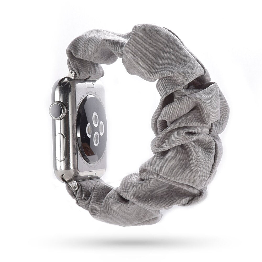 Elastic Strap for apple watch band 45mm 44mm 40mm apple watch 7 6 5 4 3 2 1 iwatch band 42mm 41mm 38mm women bracelet watchband Accessories