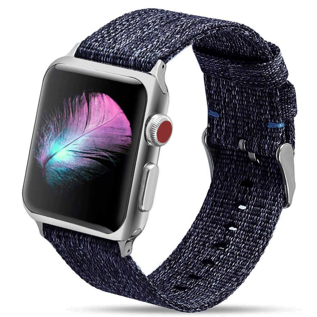 Strap For Apple Watch Band Series 6 5 4 3 42mm 38mm Nylon Breathable watchband for iWatch SE Band Sport Loop series4 40mm 44mm