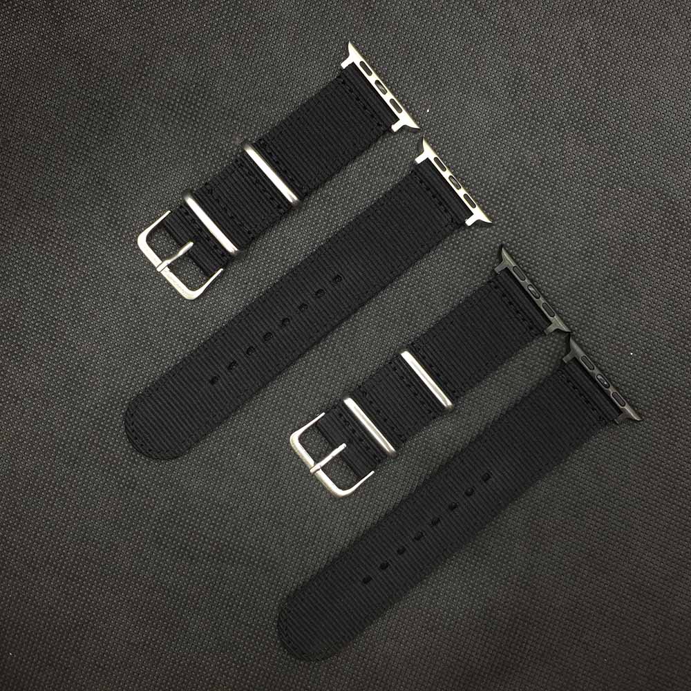 Nylon Watchband for Apple Watch Band Series 6 se/5/4/3/2/1 Sport Belt Watch Bracelet 40/38 mm 42mm/44mm Strap for iwatch Band