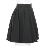 Japanese Style Women Sexy Cheerleader White Nightclub Party Super Pleated Cute Ladies Short Mini Skirts