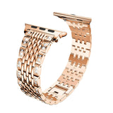 women Diamond Bracelet for Apple Watch 38mm 40mm 42mm 44mm Metal Wrist band stainless Stella strap for iWatch Series 5/4/3/2/1