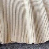 Autumn Winter Midi Dresses For Women Turtleneck Long Sleeve Solid Elegant Ribbed Knitted Dress Sexy Bodycon Dress