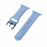 3D Texture Strap for Apple watch band 44mm 40mm Sport Silicone belt watchband bracelet iWatch 38mm 42mm series 3 4 5 se 6 band