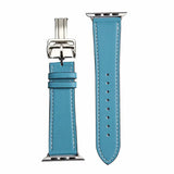 Leather sport loop strap for apple watch band 42mm 44mm apple watch 4 5 38mm 40mm For iwatch 3/2/1 correa replacement bracelet