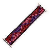 Bohemia Elastic Nylon Watch Strap for Apple Watch Band 42mm 44mm 38mm 40mm Scrunchie Solo Loop Bracelet for iwatch 6 SE 5 4 3