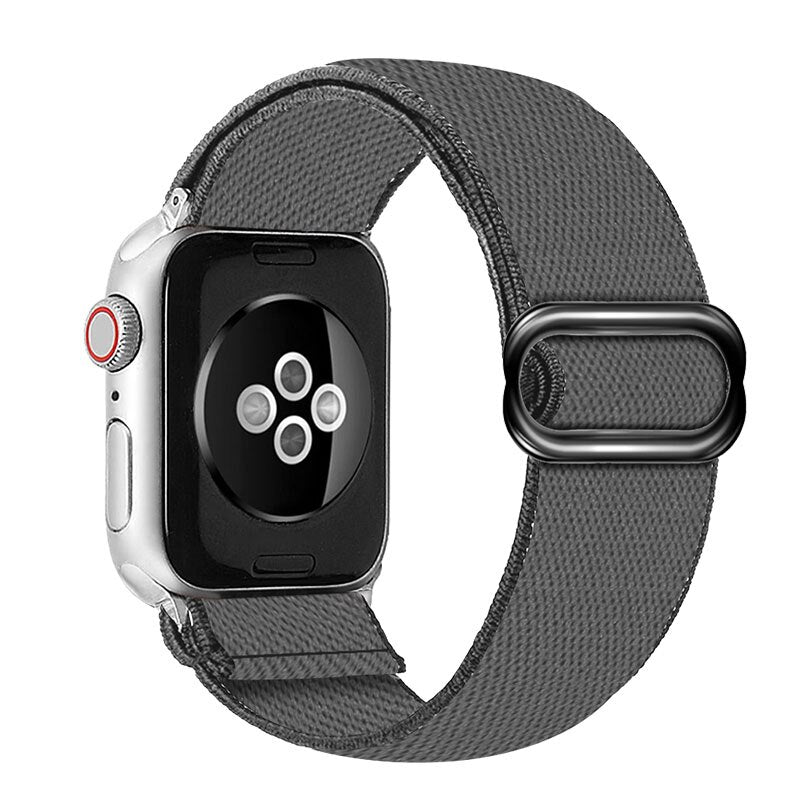 Bohemia Elastic Nylon Loop Band For Apple Watch 6 38mm 40mm 42mm 44mm Watch Adjustable Elastic Strap For Iwatch Series 6 5 4 3