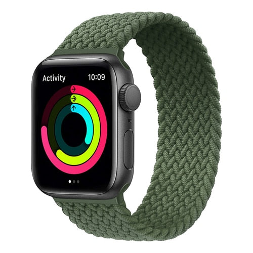 Solo Loop strap For Apple watch band 44mm 40mm iwatch band 42mm 38mm Elastic Braided nylon wristband apple watch 6/5/4/3/2/1/SE