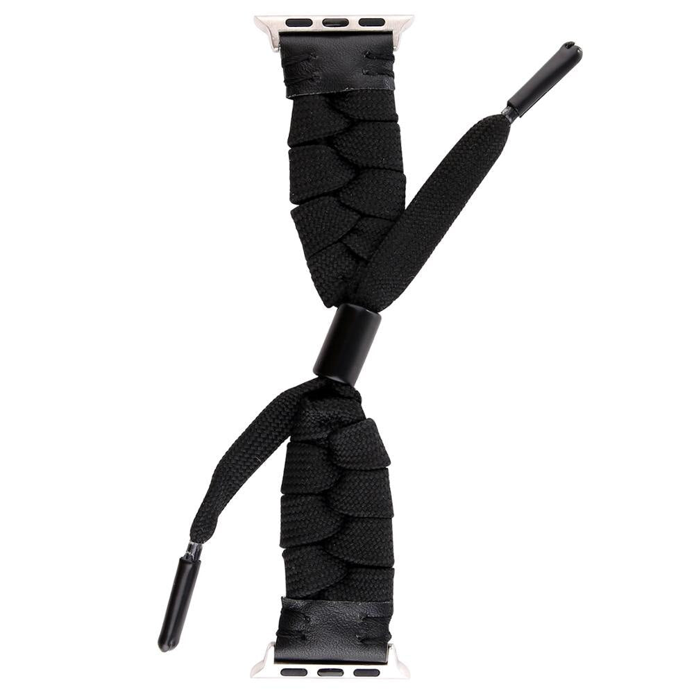 Strap for Apple Watch Band series 1/2/3 42mm 38mm WristBand Bracelet for iwatch 4/5 40mm 44mm Outdoor Sports Woven Nylon Rope