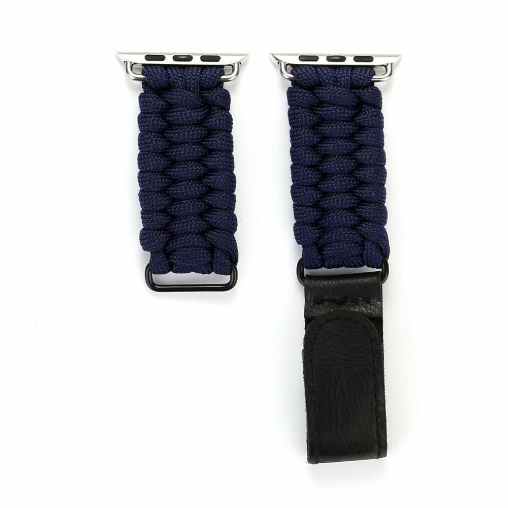 Strap for Apple Watch Band series 1/2/3 42mm 38mm WristBand Bracelet for iwatch 4/5 40mm 44mm Outdoor Sports Woven Nylon Rope