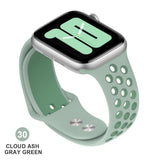 Band for Apple Watch 5 4 3 2 1 42MM 38MM soft Breathable strap Silicone Sports bands for Nike+ Iwatch series 5 4 3 40mm 44mm