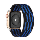 Elastic Watch Band for Apple Watch 5 6 4 Scrunchie Band 38mm 40mm 42mm 44mm Casual Women Strap Bracelet for iwatch series 6 5 4