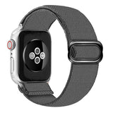 Soft and comfortable nylon Loop elastic buckle Apple watch band 38mm 42mm Series 6 SE 543 2 1 For iWatch Strap Nylon braid 44mm