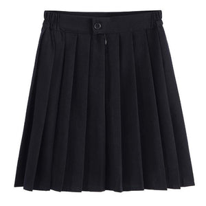 High Waist Short Pleated Black Mini Tennis Korean Navy Blue Skirts Summer y2k Bottoms