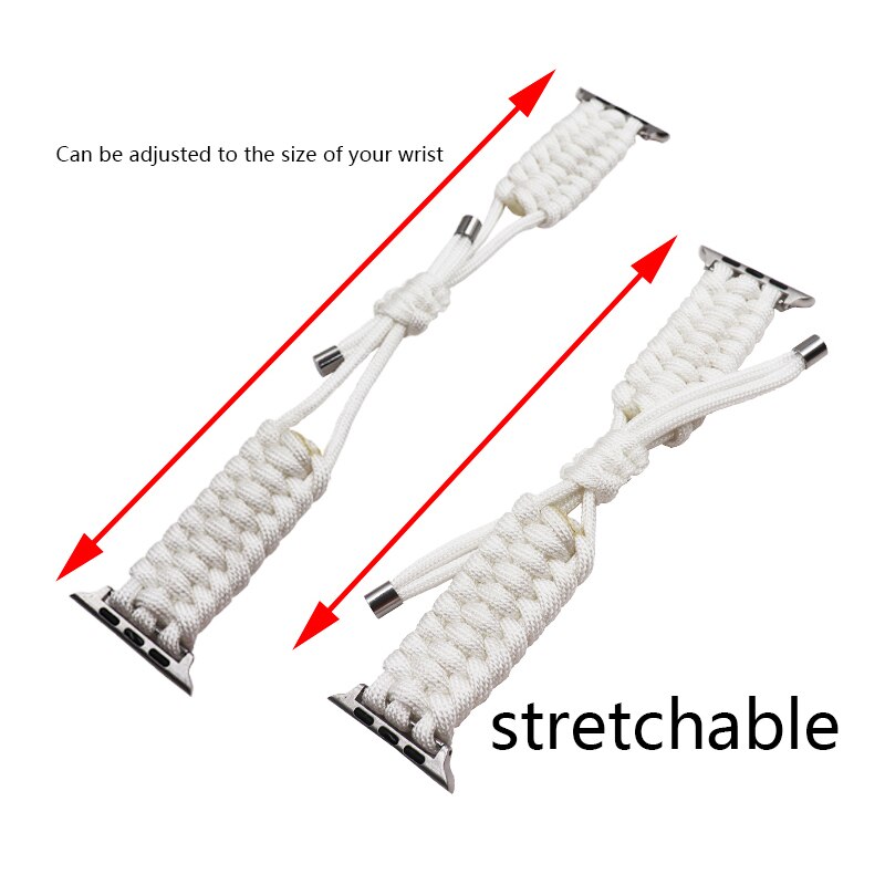 New Woven Nylon strap For Apple watch Band 42mm 38mm sport loop 44mm 40mm Bracelet For Iwatch Bands Series 5 4 3 2 Accessories
