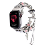 Diy Women Watch Strap For Apple Watch 5 4 Band 44mm Iwatch Bead Bands 42mm Accessories 40mm Series 3 2 Bracelet 38mm Watchband