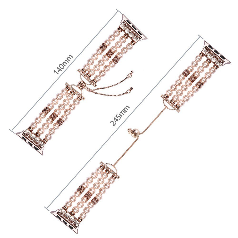Fashion Pearl Strap Correa Apple Watch Bracelet Band