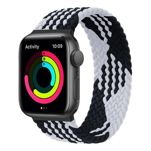 Solo Loop strap For Apple watch band 44mm 40mm iwatch band 42mm 38mm Elastic Braided nylon wristband apple watch 6/5/4/3/2/1/SE