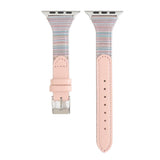 Band For Apple Watch Series 5/4/3/2/1 38mm 42mm 40mm 44mm Leather Breathable Bracelet wrist Strap Sport Loop for iwatch series