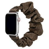 Scrunchie Strap for Apple watch band 44mm 40mm iWatch 42/38mm Elastic Nylon Solo Loop smart bracelet applewatch serie 5 43 SE 6