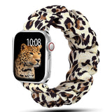 Scrunchie Strap for Apple watch band 44mm 40mm iWatch 42/38mm Elastic Nylon Solo Loop smart bracelet applewatch serie 5 43 SE 6