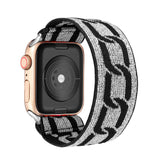 Elastic Watch Band for Apple Watch 5 6 4 Scrunchie Band 38mm 40mm 42mm 44mm Casual Women Strap Bracelet for iwatch series 6 5 4