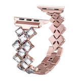 Apple Watch Band Women Diamond Bracelet Stainless Steel strap