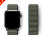 Nylon Loop Strap For Apple Watch 6/SE/5/4 42MM 44MM Band Replacement Wristband For iwatch 3/2/1 38MM 40MM Bracelet Accessories