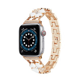 Jewelry Strap for Apple Watch Band 6 44mm 40mm 42mm 38mm Diamond Metal for iWatch Bands Serie SE 6 5 4 3 Wrist Bracelet