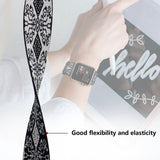 Nylon Strap For Apple Watch Strap 44/40/42/38mm Bohemia Braid Adjustable Elastic Band Bracelet iWatch Series 6 SE 5 4 3 2 1