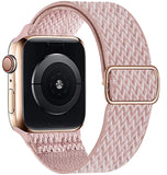 Nylon Strap for Apple watch band 44mm 40mm 38mm 42mm 44 mm Adjustable Elastic Sport solo Loop bracelet iWatch series 3 4 5 6 se
