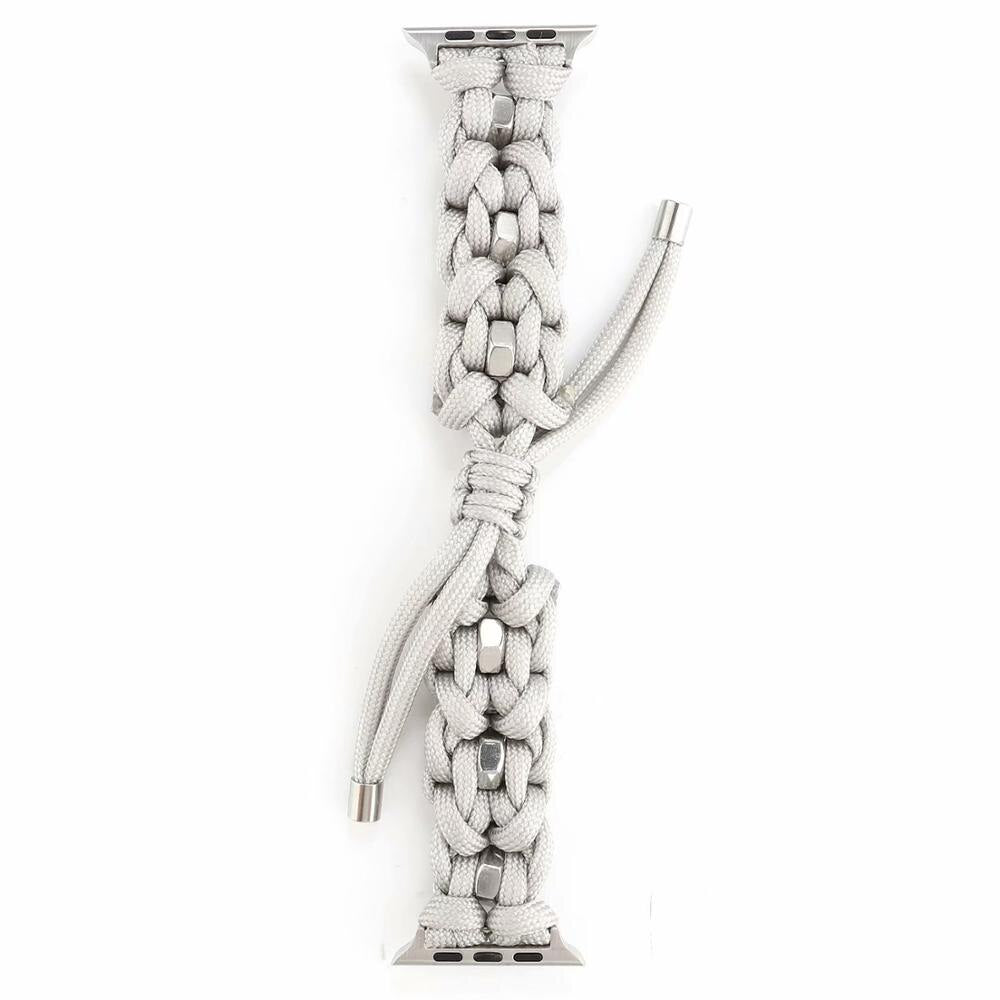 Strap for Apple Watch Band series 1/2/3 42mm 38mm WristBand Bracelet for iwatch 4/5 40mm 44mm Outdoor Sports Woven Nylon Rope