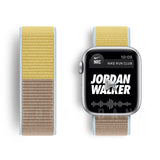 Nylon Loop Strap For Apple Watch band 44mm 40mm 42mm 38mm Smartwatch Watchband correa Sport belt Bracelet iWatch Series 4 5 SE 6