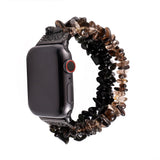 Luxury Bracelet for Apple Watch Band 40mm/38mm Women Girl Cute Handmade Fashion Elastic Beaded Straps for iWatch 5 42mm 44mm
