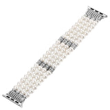 jewelry watch strap + case for Apple Watch bracelet
