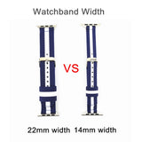 Woven Fabric Bracelet for Apple Watch 6/SE Band Series 5 4 40mm 44mm Breathable Nylon Replacement Strap for iWatch 3 38mm 42mm